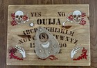 Handmade   Hand Painted Ouija Board With Planchette And Pendulum