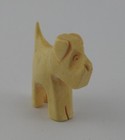 Vintage Hand Carved Miniature Dog Made In Japan 1  