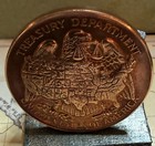 Bronze Commemorative Medal Honoring The Old San Francisco Mint  With Capsule