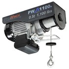 Prowinch 1100 Lb 1 2 Ton 110v Electric Wire Rope Hoist 38 Ft  H1 Duty