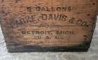 Rare Antique Parke Davis  1904 Rocking Container Apothecary Advertising Crate
