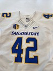 Game Worn Used Nike San Jose State Spartans Sjsu Football Jersey Large 11  42