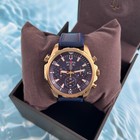 Bulova Marine Star Blue Dial 97b168 Men s Chronograph Watch 43mm
