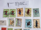  14  Angola Stamps - Map  Animals  Others
