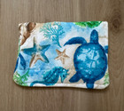 Sea Life Coin Purse  Coin Purse Small Wallet Turtle Coin Purse Small Wallet