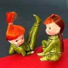 Pixie Elf Figurine Napco Vintage Kitsch 1950