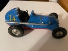 Vtg  195o s Roy Cox  14 Thimble Drome Champion Pusher Tether Car 