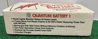 Quantum Instruments Quantum Battery 1 Hi Capacity Pack 4 Flash Read Description