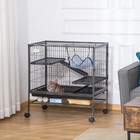 3-tier Small Animal Cage  Ferret Cage Large Chinchilla Cage