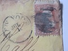 Us 1860 s Cover Cb2 Henzmann New York Ny To Harmonsburg Pa Fancy Cancel Stamp 65