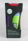 Starbucks  2022 Color Changing Cups Lids And Straws  Set Of 5  Reusable New