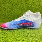 Under Armour Spotlight Clone 4 Mc Tx Mens Size 8 Blue White Football Cleats