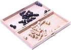 15  Classic Vintage Standard Folding Wooden Chess Set  Foldable Games Board Craf