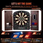 Dartboard And Cabinet Set Complete With All Accessories Easy Assembly