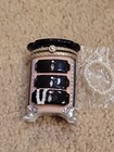 Phb Porcelain Hinged Box Jewelry Box With Pearl Necklace Trinket 