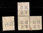 Great Britain - Used Perfins