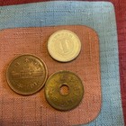 Japan Coins 3- 5  10  1 Yen