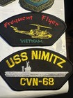 Vintage Lot Military Patch Collection Marine Airforce Veteran Navy Army Mia  20