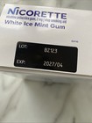 Nicorette 2 Mg Nicotine Stop Smoking Aid Gum  White Ice Mint - 160 Count