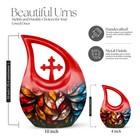 Kaleidoscopic Rhapsody Large Urn For Ashes Adult Male Cremation Urns Adult