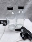 Refillable Spray Bottles 2 Pack Empty Cleaner Bottles Trigger Sprayers New