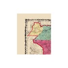 Historic Map - Brazil Argentina Paraguay Uruguay - Johnson 1860 - Vintage Wall