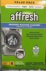 Affresh Washing Machine Cleaner  12 Month Supply  Two 6 Tablet Boxes