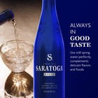 Saratoga Sparkling Water Bottles 6-pack Carbonated Spring Bottled Water 16 Fl Oz