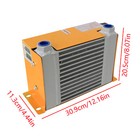 Hydraulic Oil Cooler Ah0608t-ca Air-cooled Radiator For 1-2 Ton Mini Excavators