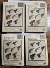 Vintage 1981 Son Of A Gun Diecast Cap Guns Zee Toys X4 Lot