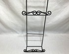 New 3 Tier Vertical Collector Plate Wall Mount Display Rack Black Metal 31 