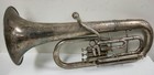 1951 - F a  Reynolds Us Army Marked Euphonium W  Mouthpiece   Case