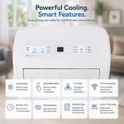 Hisense 8 000 Btu Doe Smart Portable Air Conditioner Dual Hose W  Inverter