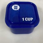 Weight Watchers 4 Pc  Stackable Measuring Cups Containers W  Lids 1 Cup - 2 Tbsp