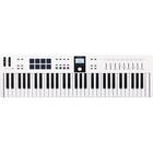 Arturia Keylab Essential Mk3 61-key Universal Midi Controller And Software White