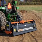 Titan Attachments 3 Point 48  Rotary Tiller Attachment Fits Cat 1 Tractors