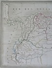 Colombia Venezuela Guyana Suriname French Guyana 1846 Thierry Engraved Map