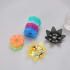 Round 7 Day Pill Box Organizer For Medicine Travel Case Holder Weekly New
