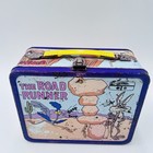 Vintage 1970   s Looney Tunes The Road Runner   Wiley Coyote Metal Lunchbox Only