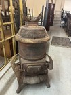 Antique Stewart Oak No  212  Parlor Stove Wood And Coal Burner