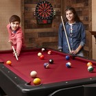7  Pool Table  Air-hockey  Table Tennis  Multi-game Ping Pong - Red 3-in-1