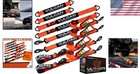 Complete Vehicle Transport Tie Down Kit With Durable Proseries Straps And Hooks