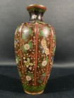 Vase Baluster Enamel Cloisonne Japan Xixth End Period Edo Early Meiji Period