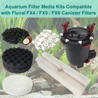 21 Pcs Aquarium Media Kits Replacement For Fluval Fx4   Fx5   Fx6 Canister Filte