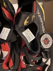  Mens Black red Tenaya Iati Rock Climbclimbing Shoes Us 14 Uk 13 Eur 47ish