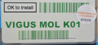 Vigus Mol K01   P Etch Tel Ring Insulator Ir Flat Q V2e   Tokyo Electron Tel