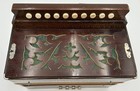 Antique Hohner Button Box Accordion Stahlstimmer Germany Key Of C One Row Keys