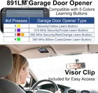 3 For Chamberlain Craftsman Liftmaster Garage Door Opener Remote Replacement  Re