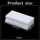Cobee 100 Pieces Silk Nail Extension Wrap       Fiberglass Wrap Nail       Art Exte   