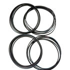 4pcs Dryer Drum Belt 341241 Durable Multi Rib Belt For Whirlpool Kenmore 694088 